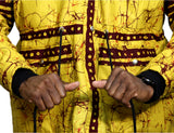 Jide Gear Teak Batik Men Winter Jacket Waist